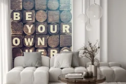 Fototapeta: Inspirująca komunikat. motywacyjny koncepcji. krzyż obrazu przetwarzane