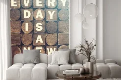 Fototapeta: Inspirująca komunikat. motywacyjny koncepcji. krzyż obrazu przetwarzane