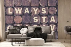 Fototapeta: Inspirująca komunikat. motywacyjny koncepcji. krzyż obrazu przetwarzane