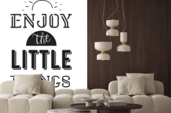 Fototapeta: Inspirująca romantyczna cytat. typograficzny plakat lub karty