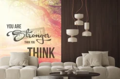 Fototapeta: Inspirująca typograficzne cytat