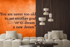 Fototapeta: Inspirujące motywowanie cytat na starych grunge