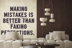 Fototapeta: Inspirujące motywowanie cytat na starym papierze tle