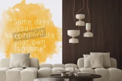 Fototapeta: Inspirujące motywowanie cytat na starym papierze akwarela