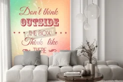 Fototapeta: Inspirujący cytat na tle grunge