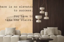 Fototapeta: Inspirujący cytat nieznanego źródła na starym papierze tle