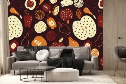 Fototapeta: Jabłka i gruszki z dyniami