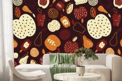 Fototapeta: Jabłka i gruszki z dyniami