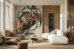 Fototapeta: Japońska kobieta katsushika hokusai