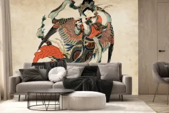 Fototapeta: Japońska kobieta katsushika hokusai