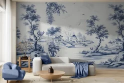 Fototapeta: Japońska wioska wśród drzew