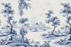 Fototapeta: Japońska wioska wśród drzew