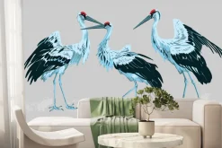 Fototapeta: Japońskie ptaki żurawie