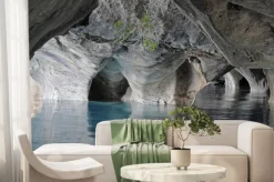 Fototapeta: Jaskinie marmuru. general carrera jezioro.