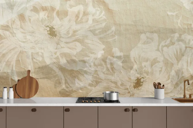 Fototapeta: Jasne kwiaty piwonie