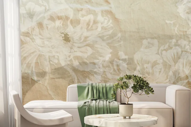 Fototapeta: Jasne kwiaty piwonie