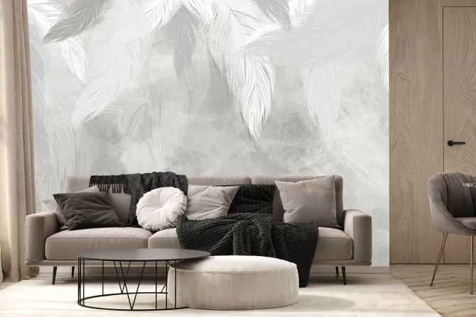 Fototapeta: Jasne pióra