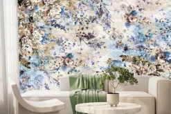 Fototapeta: Jesienne kwiaty akwarela