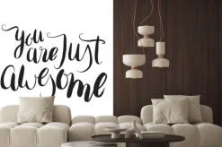 Fototapeta: Jesteś po prostu niesamowite. unikalne ręcznie rysowane kaligrafii