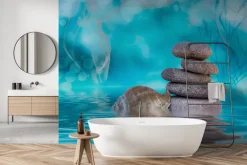 Fototapeta: Kamienie zen w wodzie