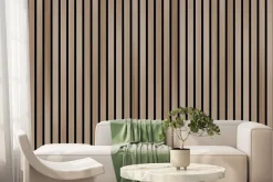 Fototapeta: Klasyczne drewniane lamele