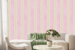 Fototapeta: Klasyczne paski w delikatnych kolorach