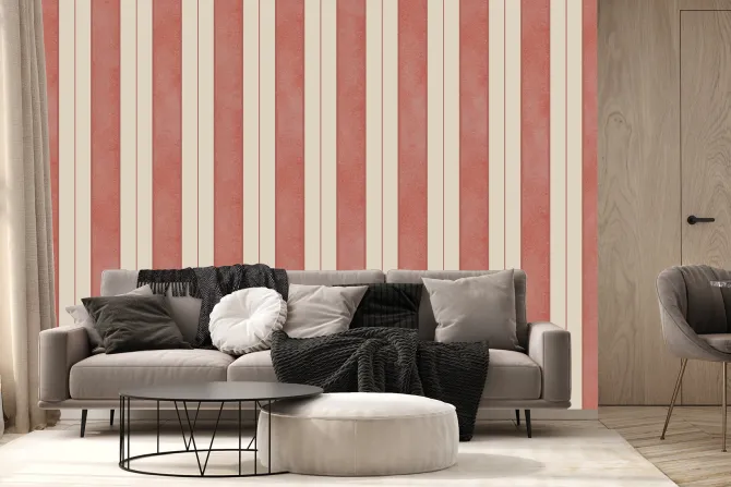 Fototapeta: Klasyczne paski w delikatnych kolorach