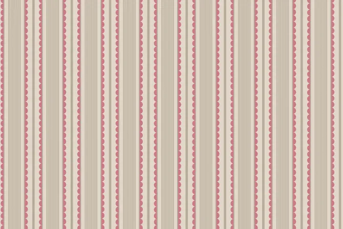 Fototapeta: Klasyczne pionowe paski z falistym zdobieniem