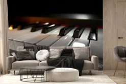 Fototapeta: Klawiatura fortepianu