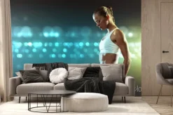 Fototapeta: Kobieta fitness