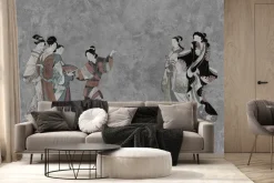 Fototapeta: Kobiety w klasycznych japońskich kimonach