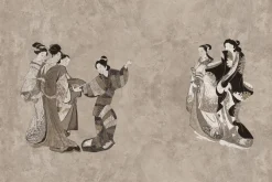 Fototapeta: Kobiety w klasycznych japońskich kimonach