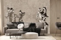 Fototapeta: Kobiety w klasycznych japońskich kimonach