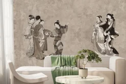 Fototapeta: Kobiety w klasycznych japońskich kimonach