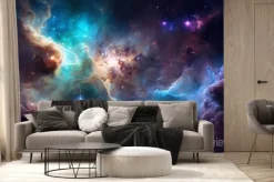 Fototapeta: Kolorowa galaktyka