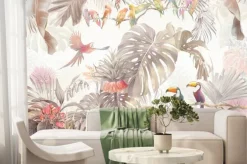 Fototapeta: Kolorowe egzotyczne ptaki w tropikach