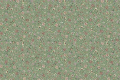 Fototapeta: Kolorowe różnorodne kwiaty na zielonym tle