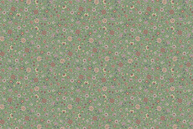 Fototapeta: Kolorowe różnorodne kwiaty na zielonym tle