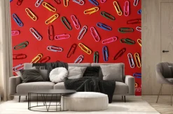 Fototapeta: Kolorowe spinacz