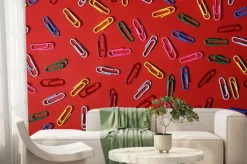 Fototapeta: Kolorowe spinacz