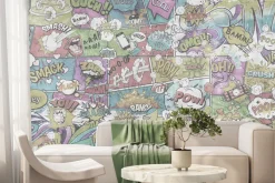 Fototapeta: Kolorowy komiks w stylu vintage