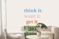 Fototapeta: Kolorowy motywacyjny napis