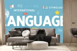 Fototapeta: Koncepcja nauki języka. idea komunikacji globalnej.