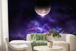 Fototapeta: Kosmos sceny z planet, mgławic i gwiazd w przestrzeni