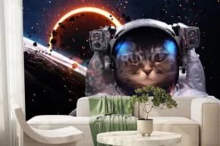 Fototapeta: Kot astronauta