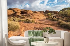 Fototapeta: Krajobraz kanionu królów w terytorium północnym w australii.