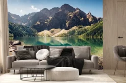 Fototapeta: Krajobraz tatr widok na morskie oko