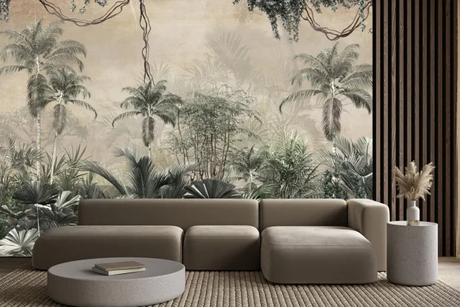 Fototapeta: Krajobraz tropikalnej dżungli