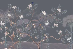 Fototapeta: Krajobraz w stylu chinoiserie z drzewami