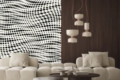 Fototapeta: Kropki w trójwymiarowej iluzji optycznej